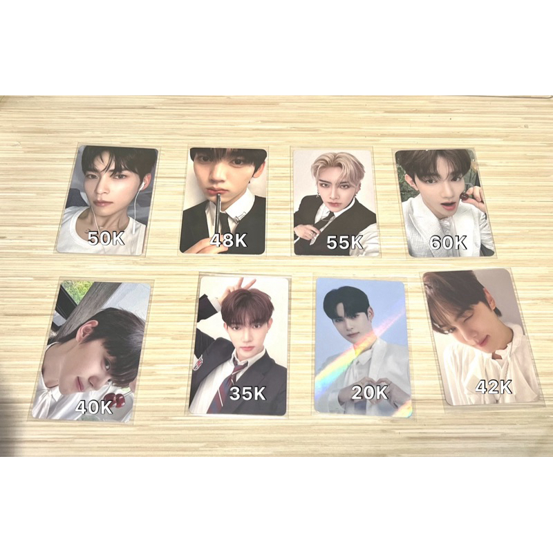 Photocard Official Zerobaseone Hanbin Yujin Ricky Zhanghao Gyuvin