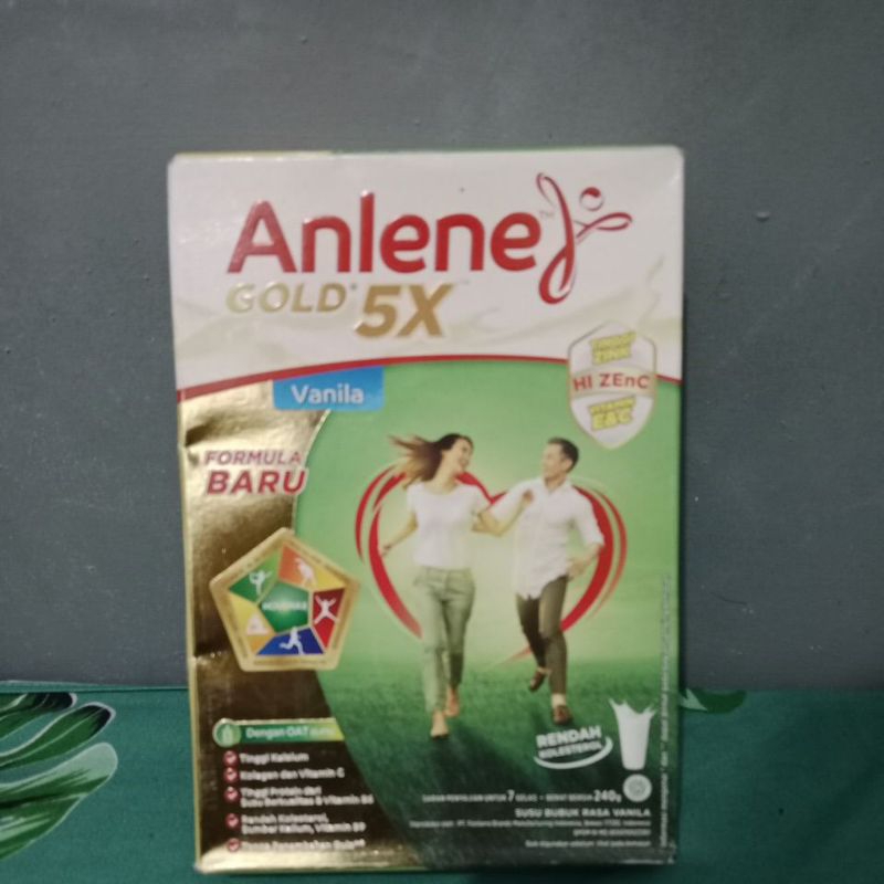 

Anlene Gold'5X Formula Baru Vanila