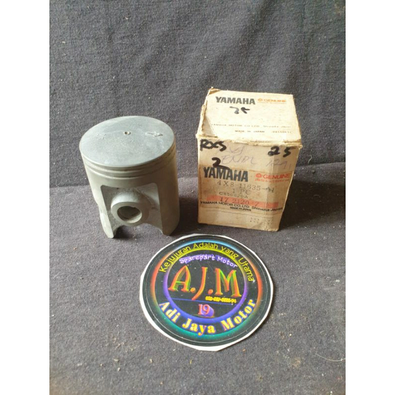 Piston Seher RXS RX SPECIAL YT115 Oversize Os 25 Original Nos