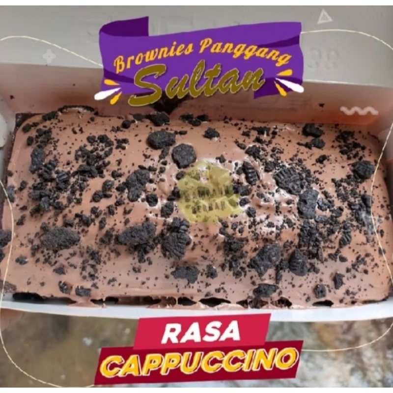 

Brownis Panggang Sultan Cappucino