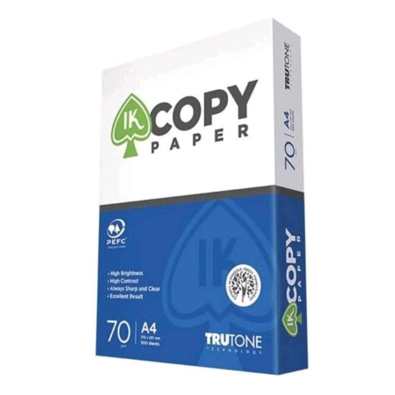 

dnSerba Murah Kertas HVS A4 7gsm IK kertas fotocopy A4 Ik 1rim5lembar T54