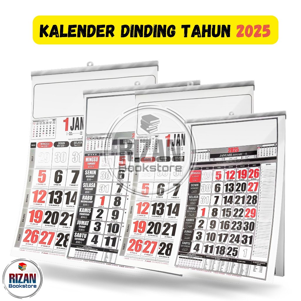 

Kalender Dinding Terbaru Tahun 2025