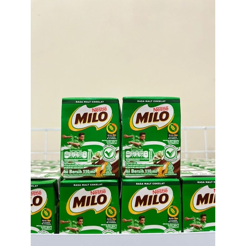 

Milo UHT 110ml Nestle Rasa Malt Cokelat