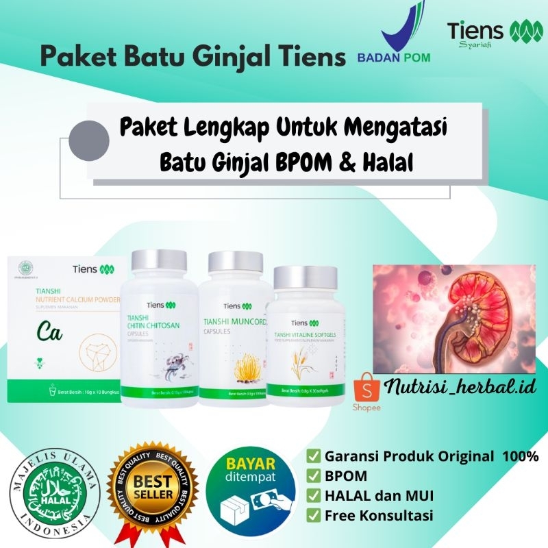 Paket Ginjal Batu Ginjal Dan Cuci Darah Original Ampuh