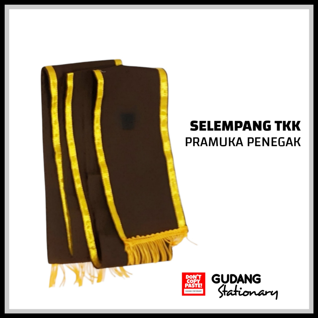 Selempang TKK Pramuka Penegak | Selempang Tanda Kecakapan Khusus | Perlengkapan Pramuka
