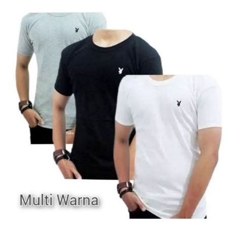 kaos oblong  pria putih hitam abu / baju oblong kaos dalam pria / kaos polos kaos dalam pria / kaos 