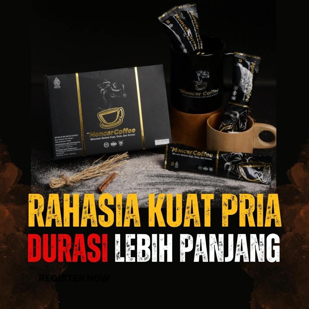 

Moceerrr Coffee Original - Kopi Stamina Pria Kuat Tahan Lama Alami Herbal Perkasa Di Ranjang