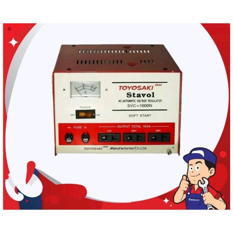 Stabilizer TOYOSAKI SVC 1000N Stavol TOYOSAKI 1000 watt