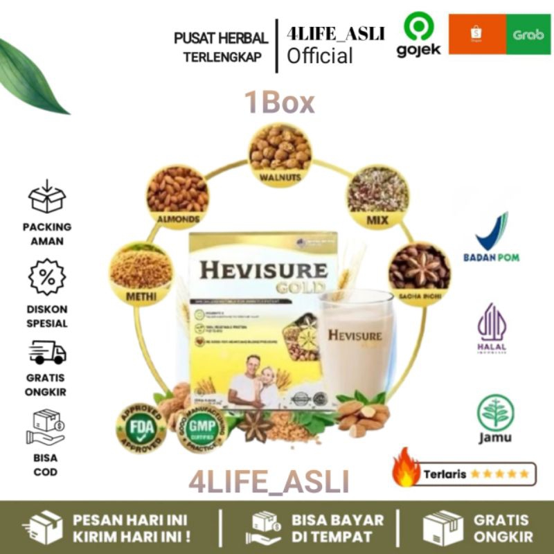 

HEVISURE GOLD MILK SUSU OBAT DIABETES KENCING MANIS KADAR GULA RENDAH