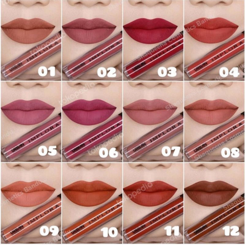[MNB112] IMPLORA Lip cream set