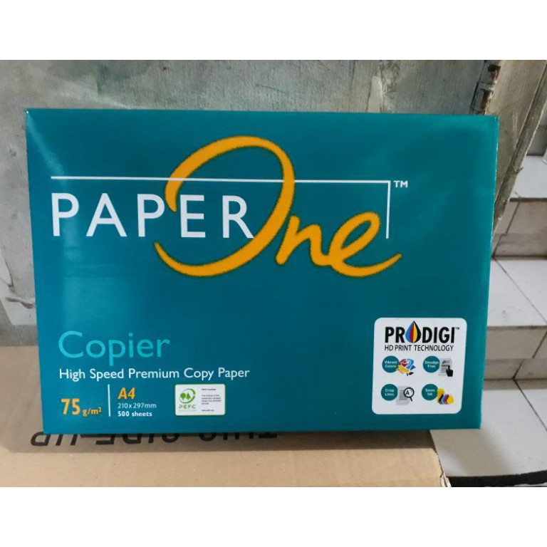 

qb Produk Kertas HVS Fotocopy A4 75 gsm PAPERONE Kertas Fotocopy A4 N51