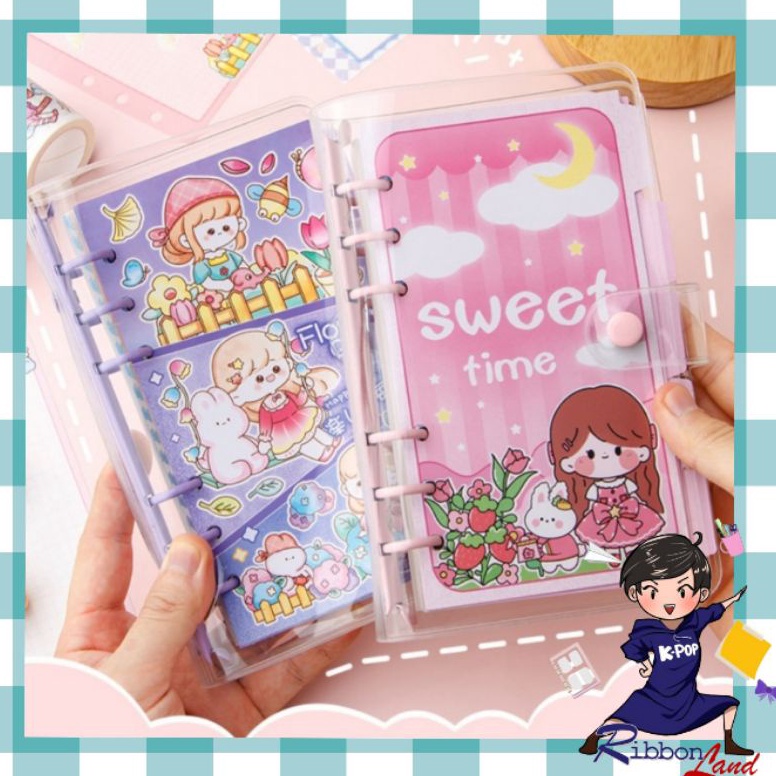 

5d Ready Stock Set LENGKAP KERTAS Diary Binder Ukuran A6 8 lbr S72