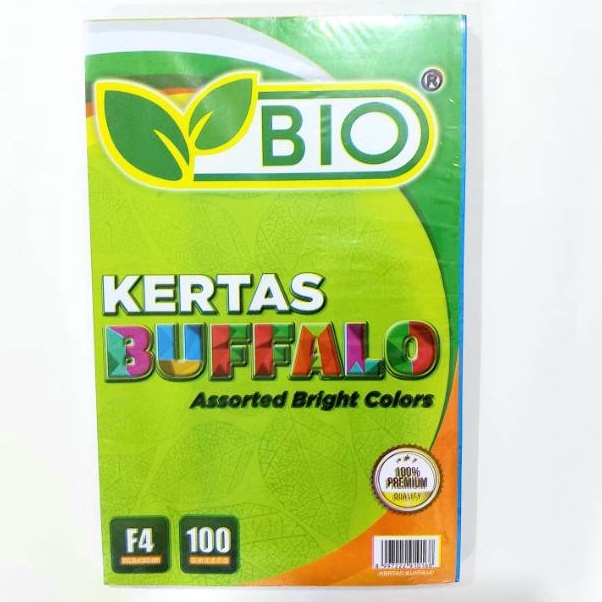 

9g Bayar Di Tempat Kertas Buffalo F4 1 pak BIO T91