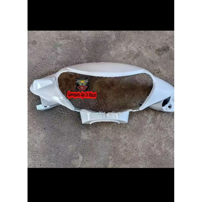Batok depan mio smile / mio sporty putih bahan original copotan
