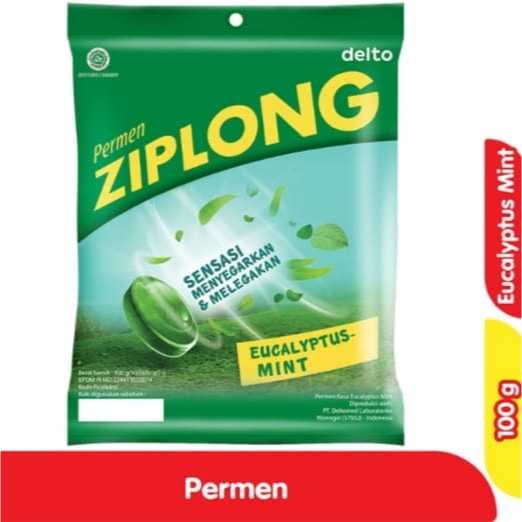 

Delto Permen Ziplong Eucalyptus Mint 100g Ziplong Permen Eucalyptus Mint Bag 100 g