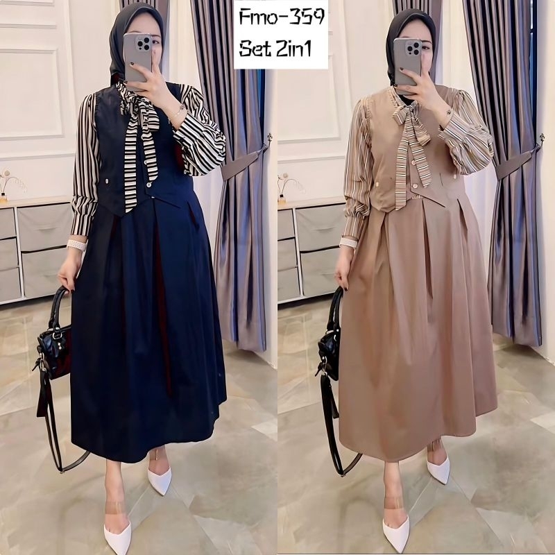 Atasan Bahan Rayon/Set Rok/Set Celana/Midi Dress