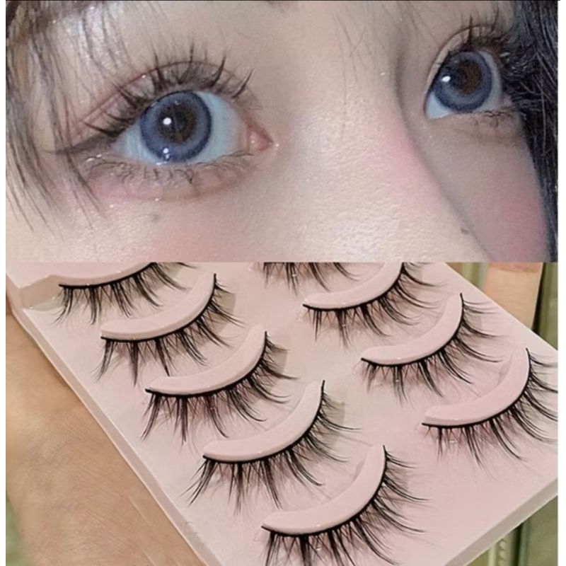 Bulu Mata Palsu Isi 5 Pasang Korean Look