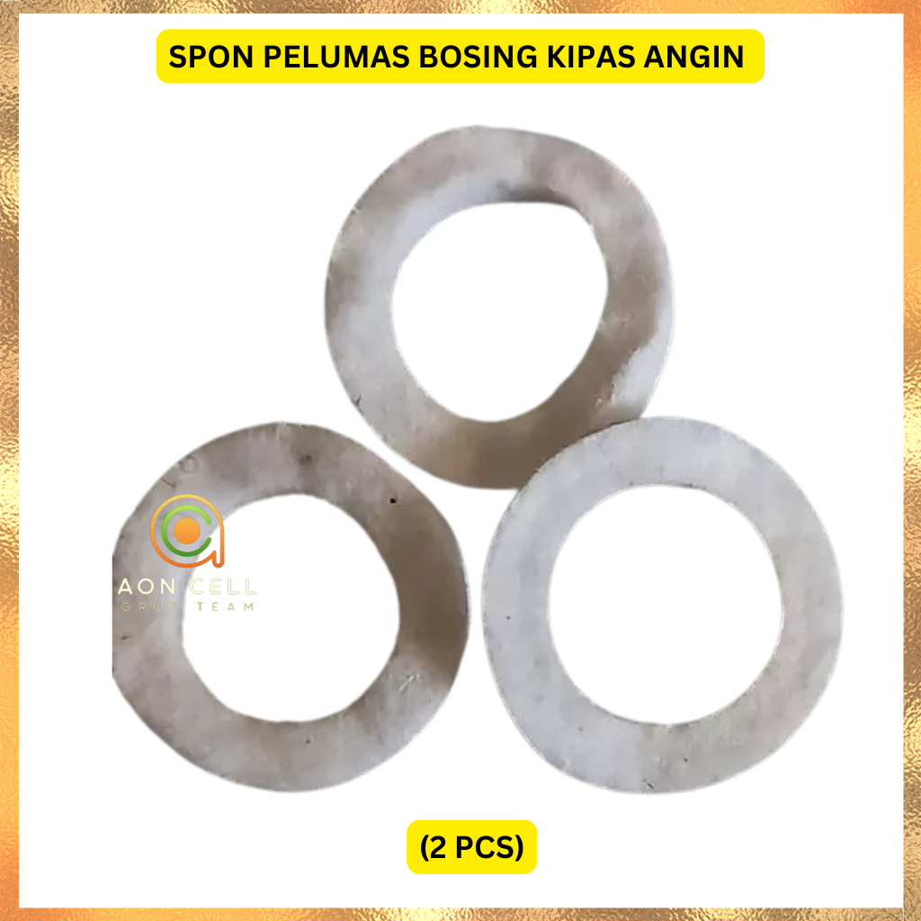 SPON PELUMAS BOSING KIPAS ANGIN (2 PCS)