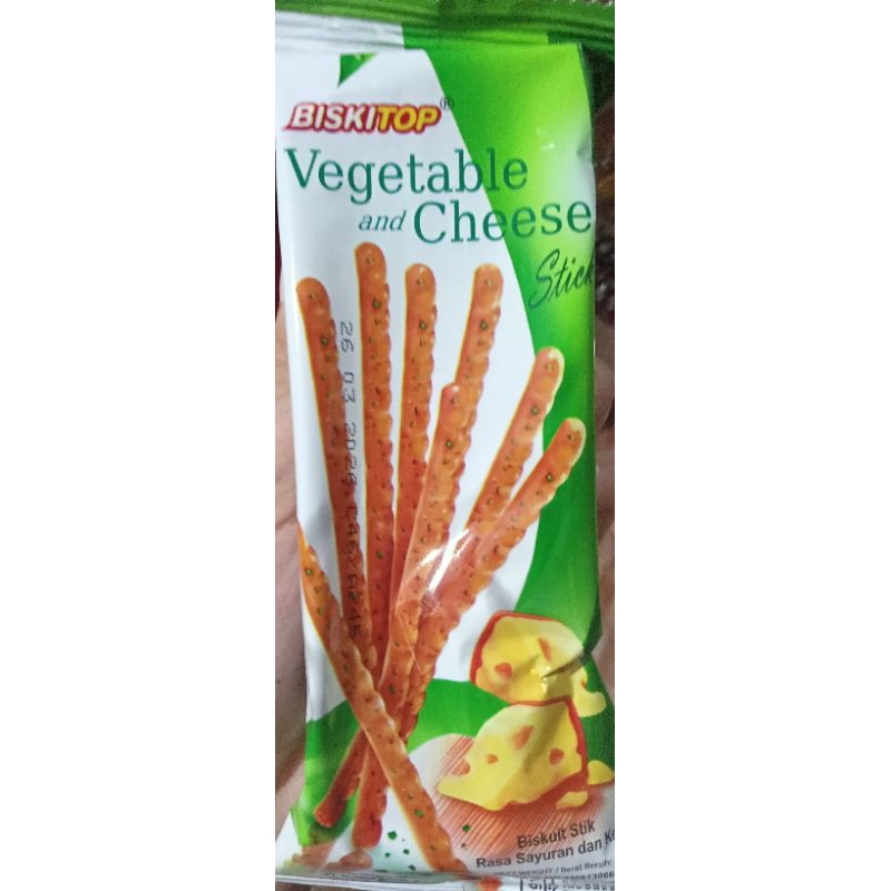 

BISKUIT VEGETABLE AND CHEESE 5 PCS ~ BISKITOP