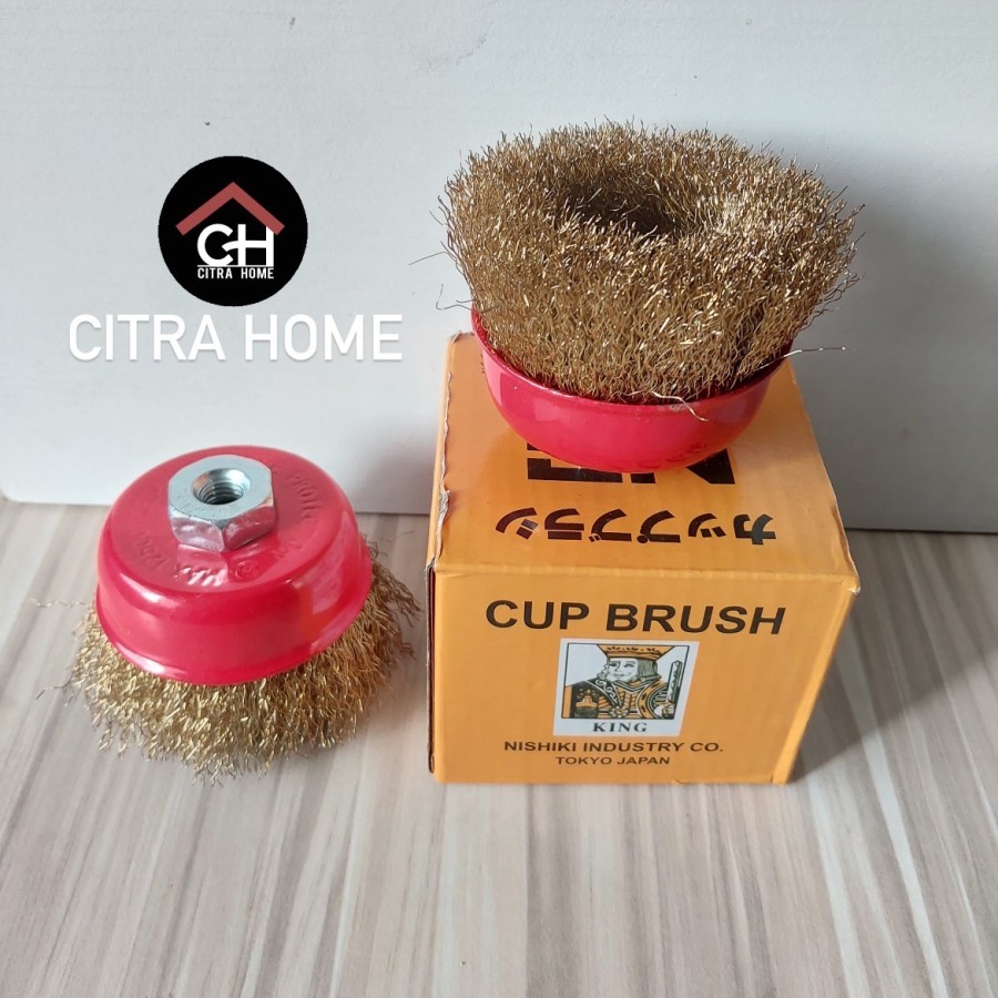 King & FRT Cup Brush Sikat Mangkok KEPANG 3