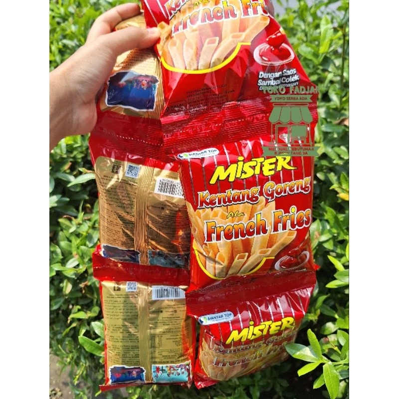 

MISTER KENTANG 2000 PER DUS ISI 4 RENCENG (40 BKS)