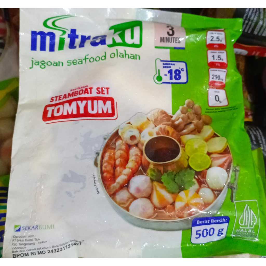 

Aneka Produk Mitraku Produk Frozen Mitraku Fishroll Steamboat Chikuwa Bakso Ikan Dumpling Ayam Dumpling Keju Mitraku