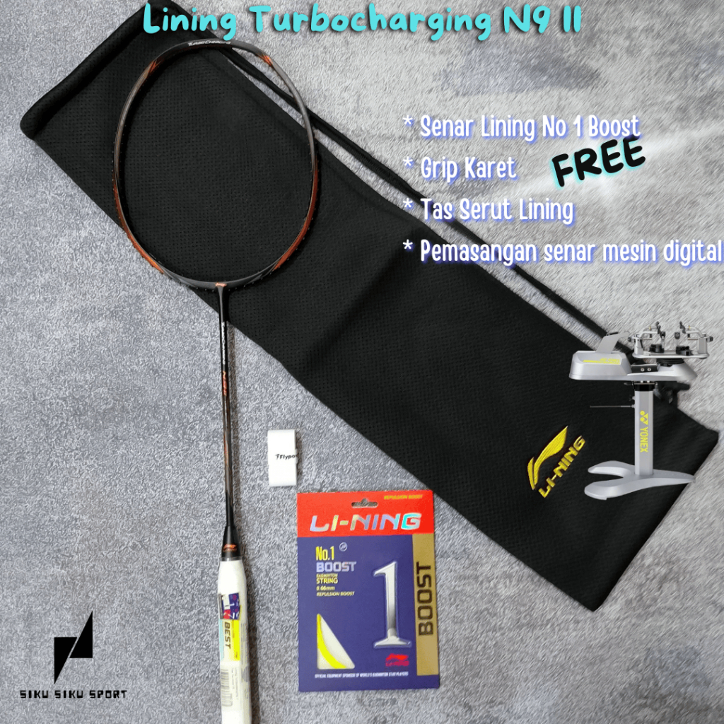 Raket Badminton Lining Turbocharging N9 II