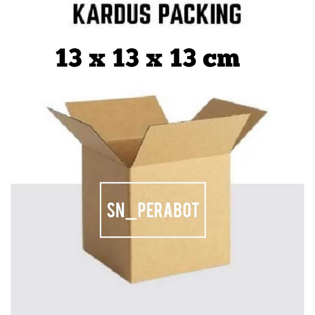 

4MM C-FLUDE KARDUS BOX PACKING 13x13x13cm / KARDUS PACKING ONLINE SHOP 13 x 13 x 13 CM KARDUS KATRON BOX PACKING PAKING