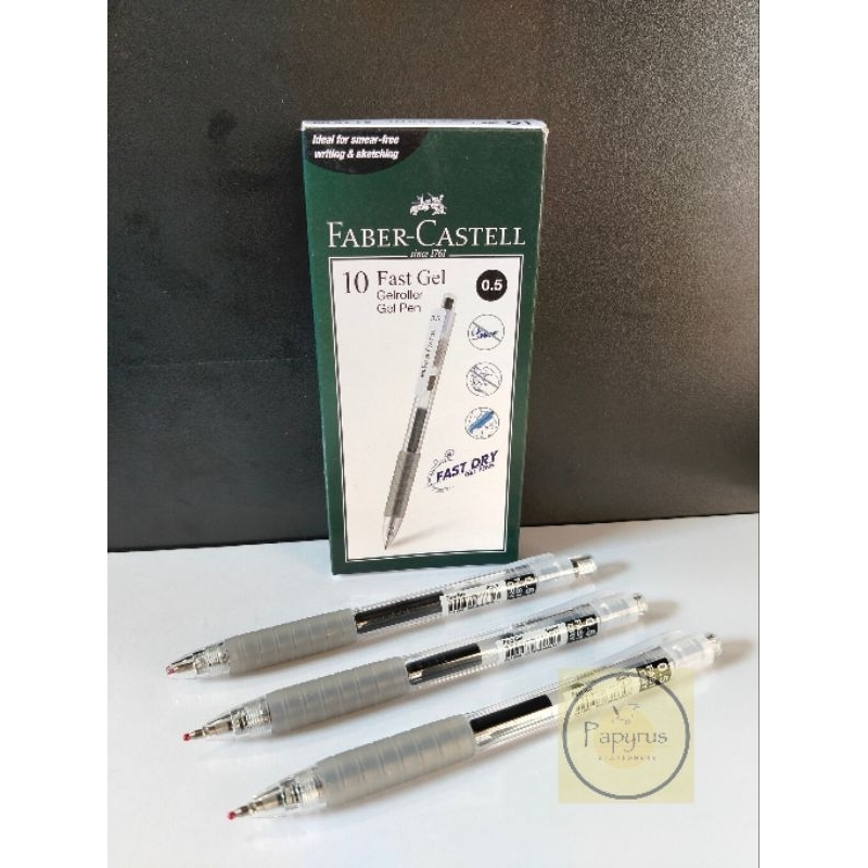 

Faber-Castell Pulpen Gel Air Gel 0.5 / Faber-Castell Pulpen Fast Gel 0.7 / Ballpoint / Pen / Pena Gel