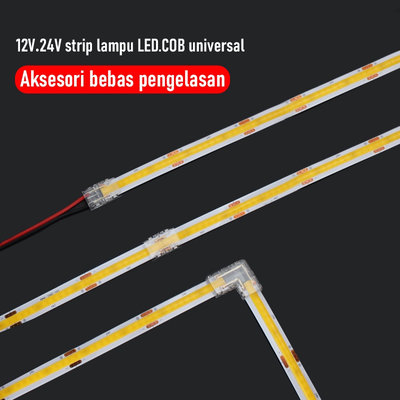 Sambungan Led Strip Konektor Led Strip Smd / Cob 12V/24V Led Strip