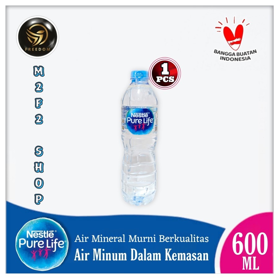 

Air Mineral Nestle Pure Life Botol Tanggung - 600 ml (Kemasan Satuan)