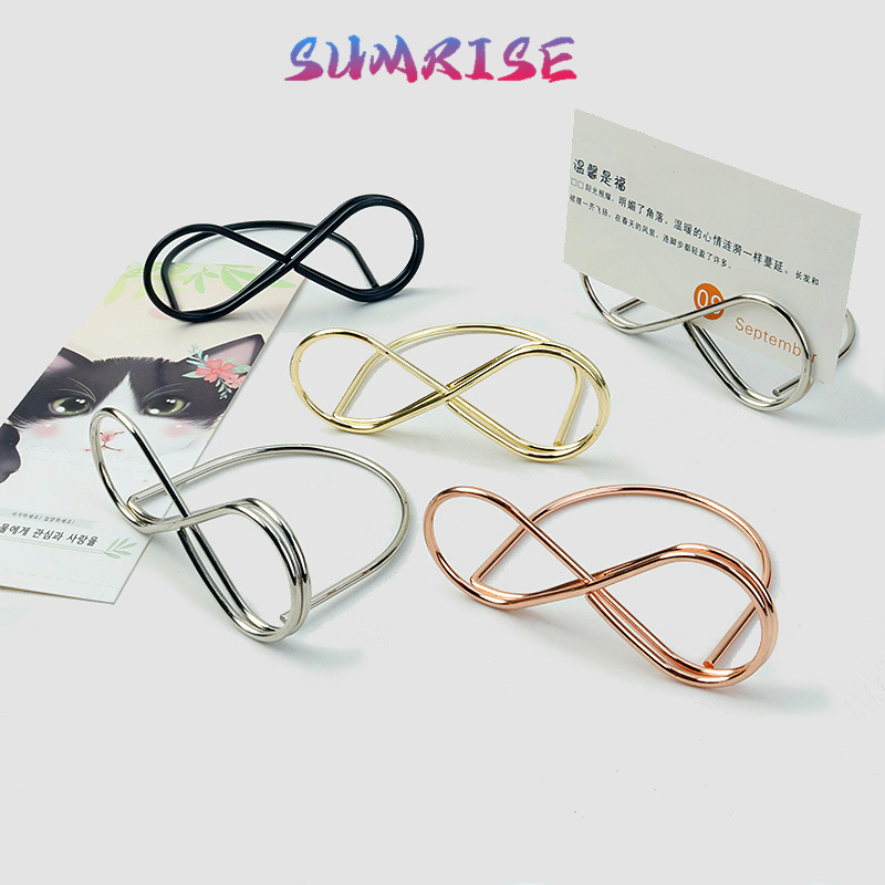 

5pcs Tiang Nomor Meja Number Stick Card Table Number Stainless Holder Menu Stand Stik Metal Clip Card Foto Price Tag Stand