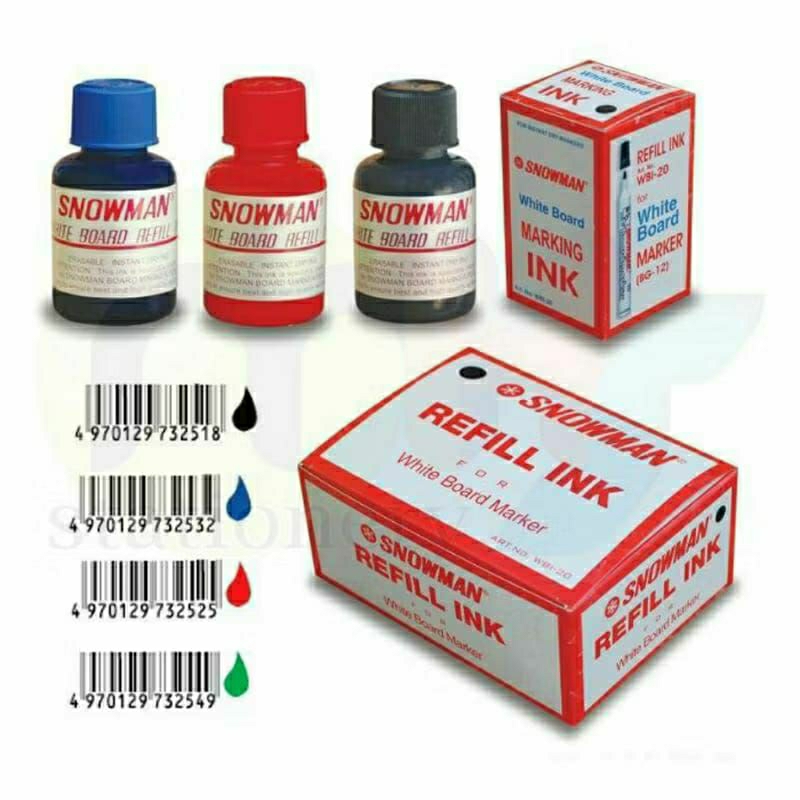 

Tinta Isi Spidol White Marker ( bisa dihapus )