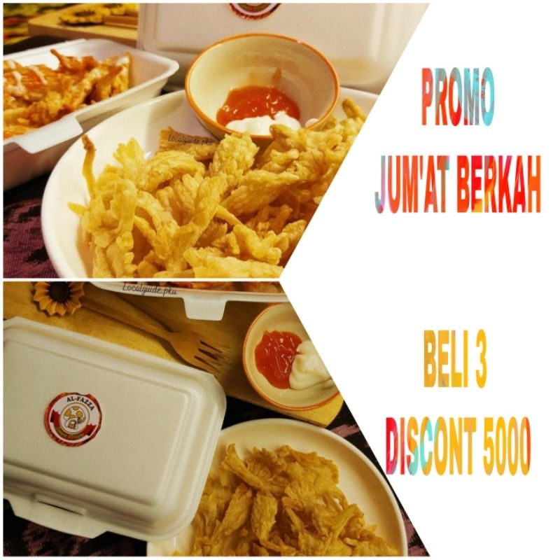 

JAMUR CRISPY KHUSUS INSTAN PEKANBARU