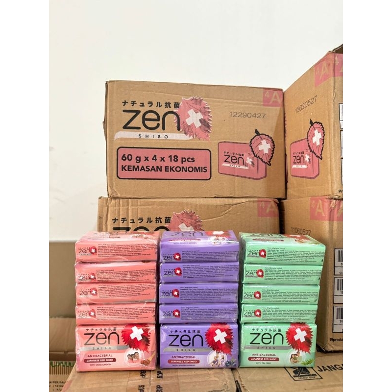 Zen Sabun Batang isi 4 pcs per pack
