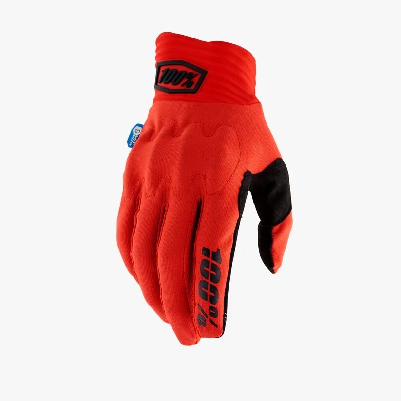 Glove 100% Cognito Smart Shock Red / Gloves 100% ORIGINAL