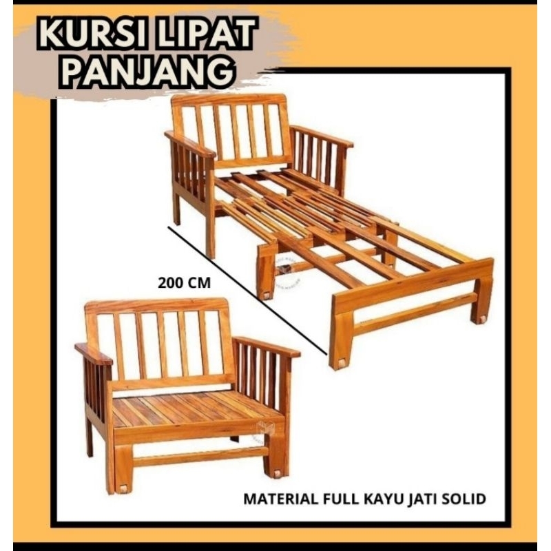 KURSI LIPAT PANJANG