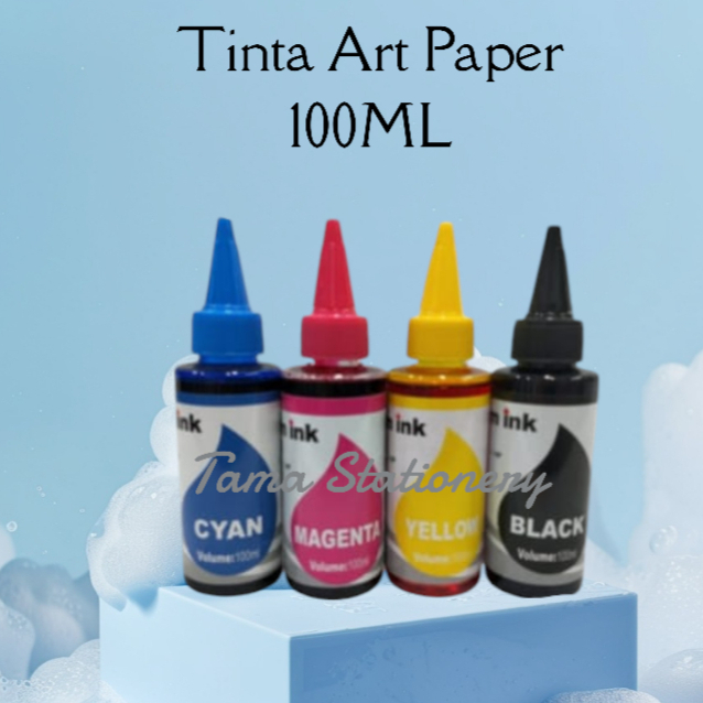 Tinta ArtPaper MH-Ink Japan For Canon Epson HP High Quality Pekat COLOR CMYK 100ml