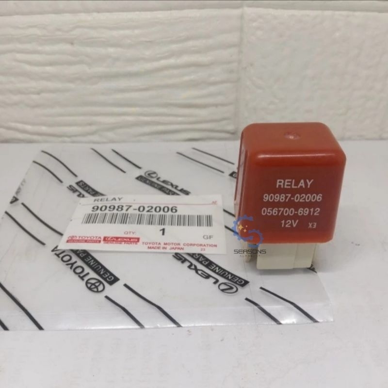 Relay Lampu Toyota Kijang Kapsul 7k Great Corolla Kaki 4 12v