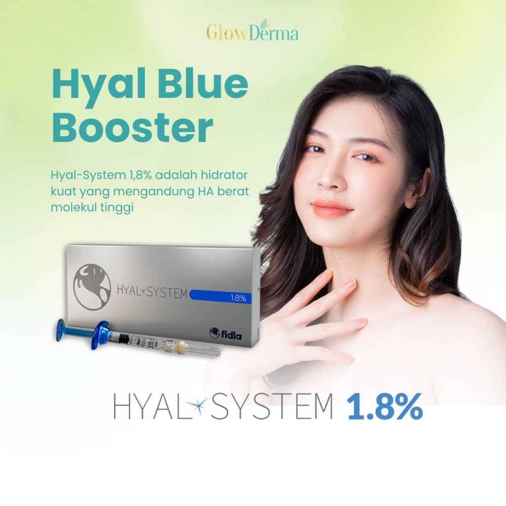 Treatment Skin Booster Anti Aging Hyal*System 1.8% | Glowderma | BPOM