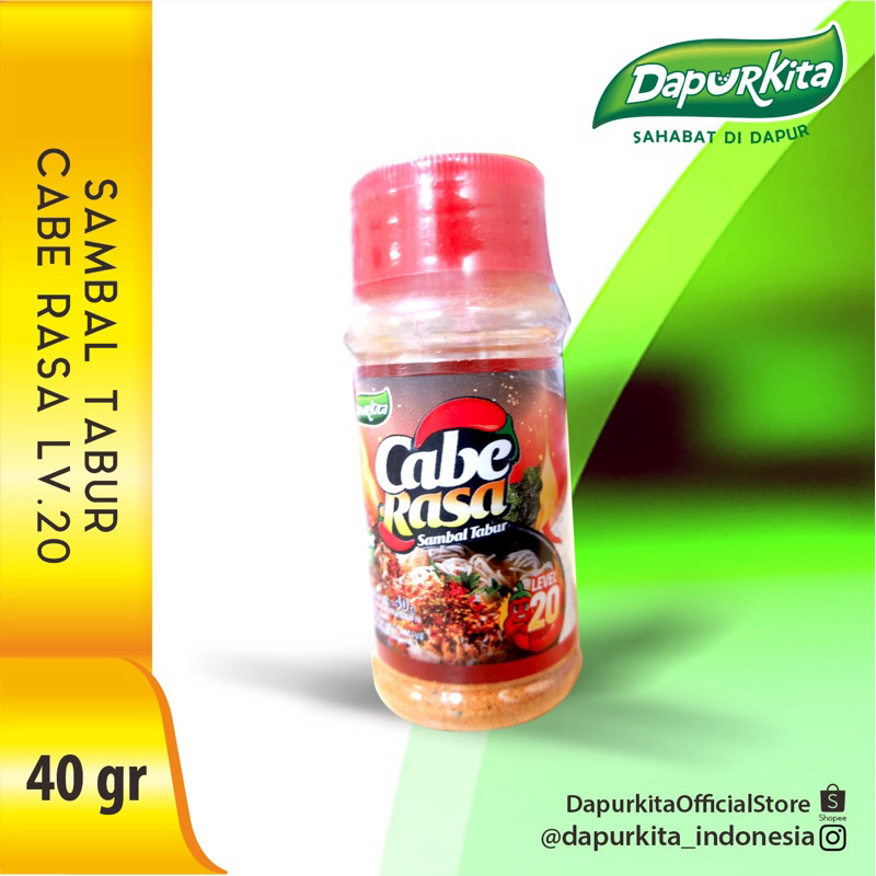 

CABE RASA BOTOL LV.20 DAPURKITA 40gr