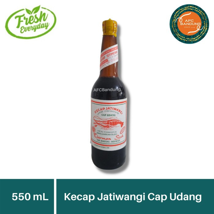 

Kecap Jatiwangi Cap Udang Kecap Manis 550mL