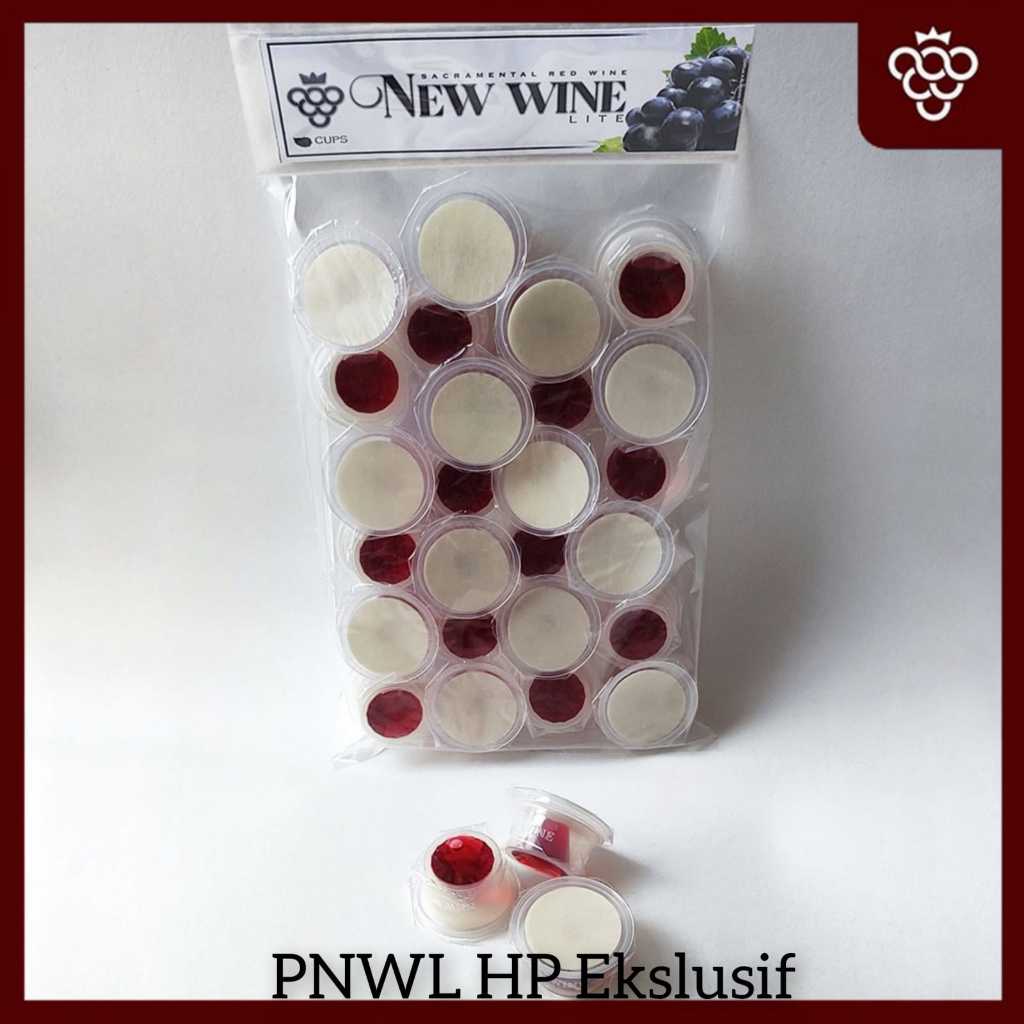 

Paket Eklusif Anggur Perjamuan Kudus Lite + Hosti Polos Besar - Isi 25