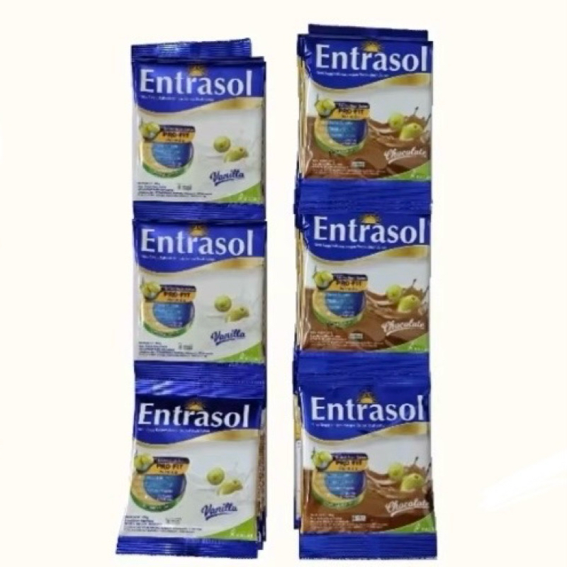 

Entrasol Gold Sachet Vanila & Coklat 20gr x 10sachet