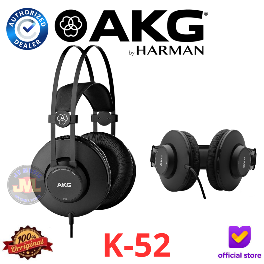 AKG K52 Closed-Back Headphones AKG K-52 Headphone