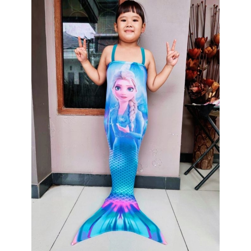 READY (Bisa Cod) Kostum Mermaid Putri Duyung Dewasa, Bayi, Anak, Remaja Sampai Dewasa