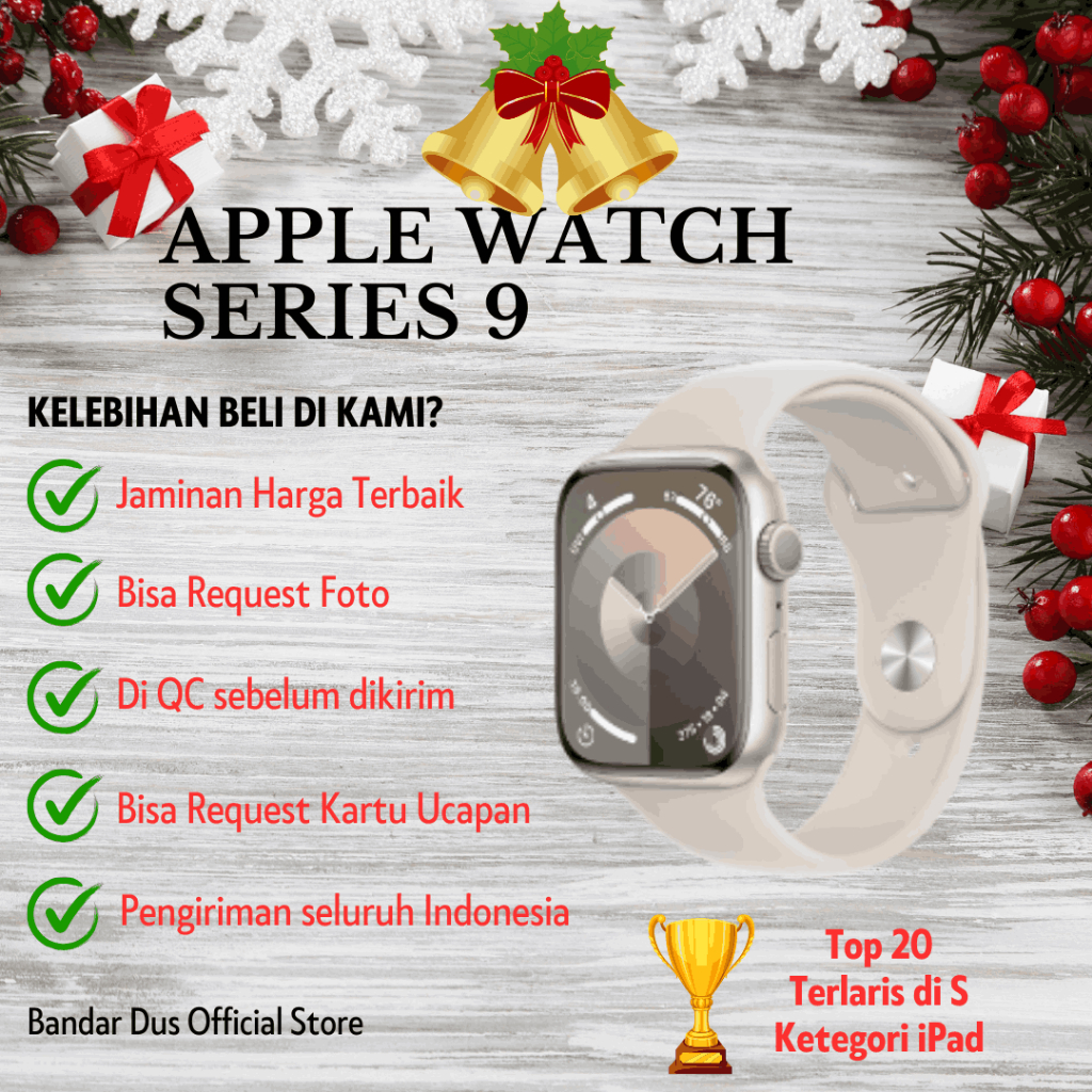 Apple Watch Series 9 2023 41mm 45mm Second Fullset - BD