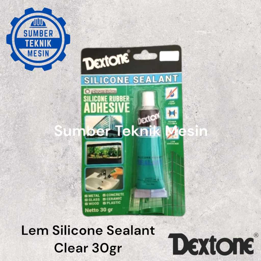 

Lem Kaca Dextone Transparant 30Gr