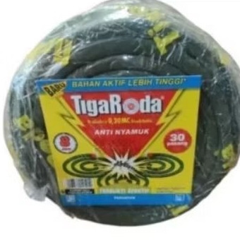 Tiga roda obat nyamuk bakar 30 pasang