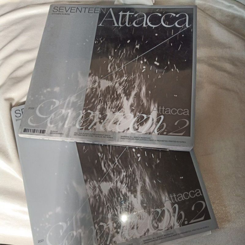 Album Only Seventeen 9th Mini Album Attacca - Photobook Vocal Team Attacca, Photobook Performance Te